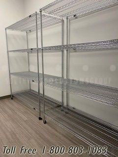 wire retail restaurant food storage shelving
