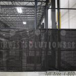 Wire security storage caging mesh partition