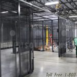 Wire security storage caging mesh partition fences