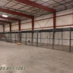 Wire woven mesh partitions industrial cages