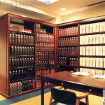 Wood tek legal library storage shelving