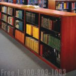 Wood tek library shelving book storage