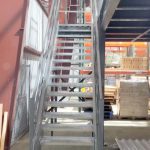 Work prefab platform 2 story mezzanine system
