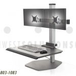 Workplace ergonomics retrofit standing retrofit mounted workstations