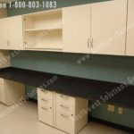 Workroom cabinets modular shelves storage shelving counter tops movable millwork