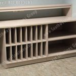 Workroom cabinets organize storage benches modular reusable casework sustainable millwork
