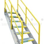 Yellow rail osha compliant modular stepladders stairs