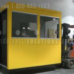 Yellow safety inplant offices modular construction warehouses distribution facilities