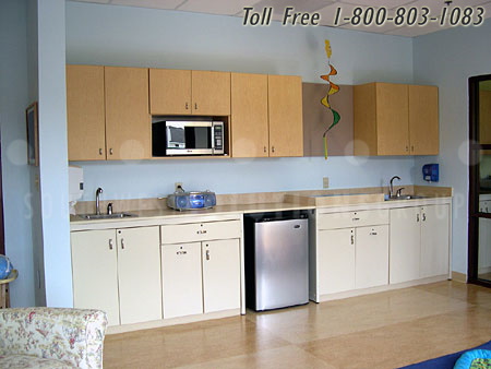 employee breakroom casework