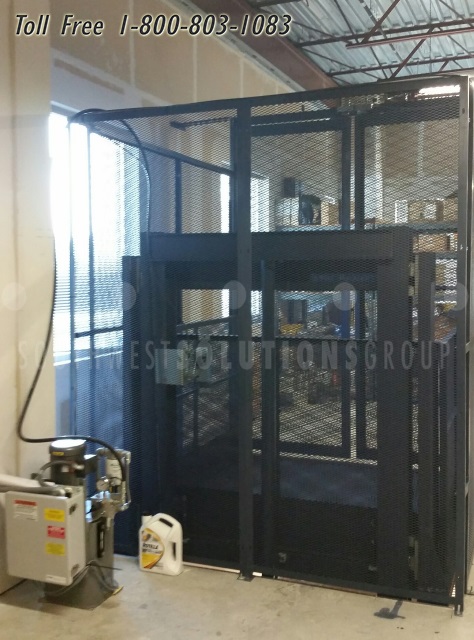 mezzanine elevator lift system