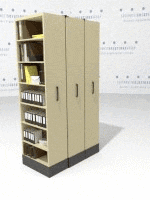 pull-out office shelving storage