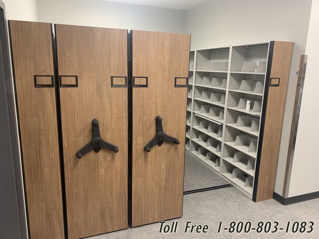 storage density shelving systems