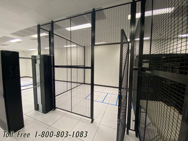 wire partition data center security