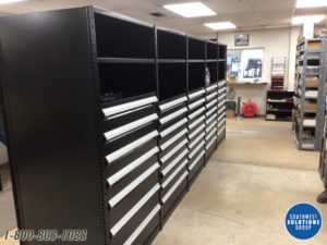 Modular cabinets drawers
