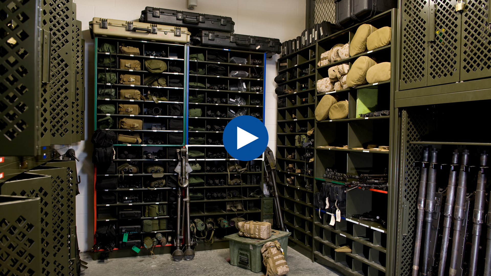 military weapons racks videos