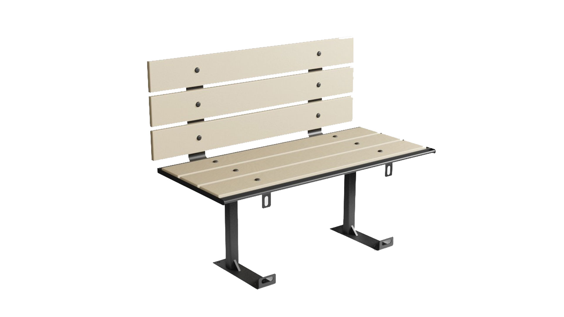 Prisoner restraint bench