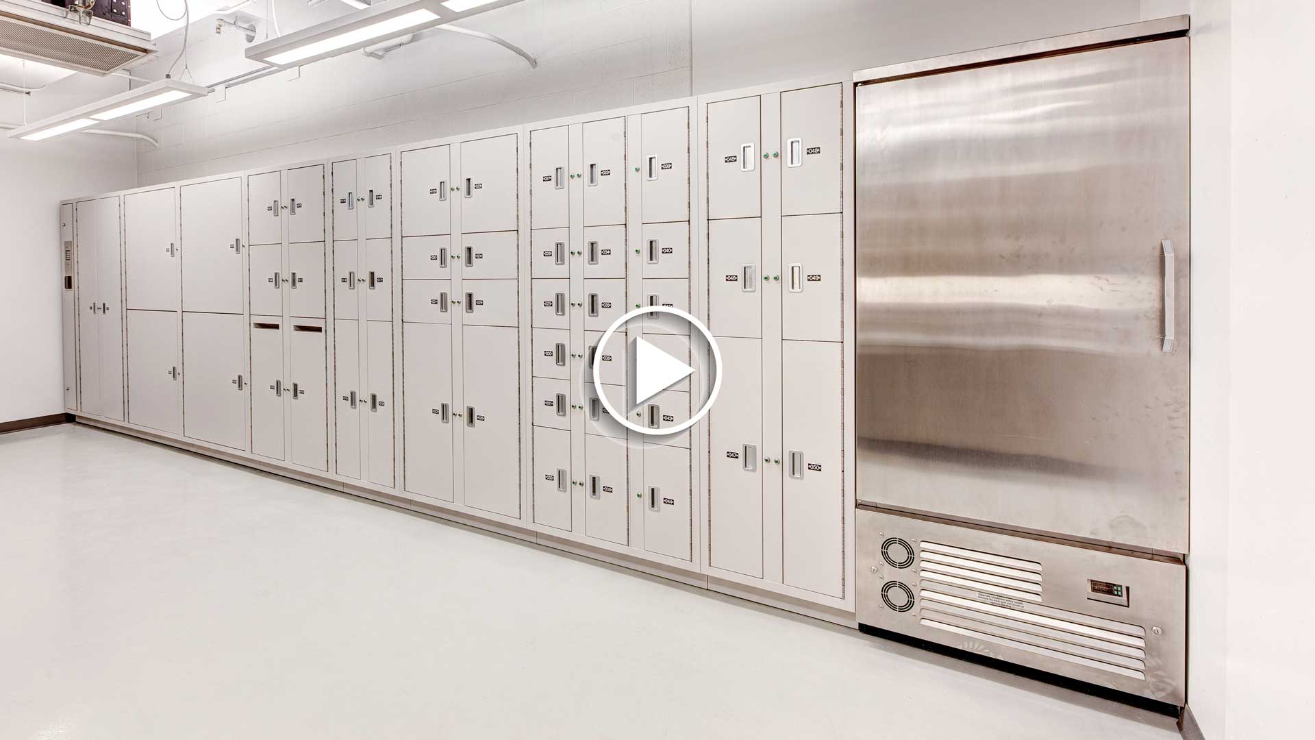 police evidence storage lockers