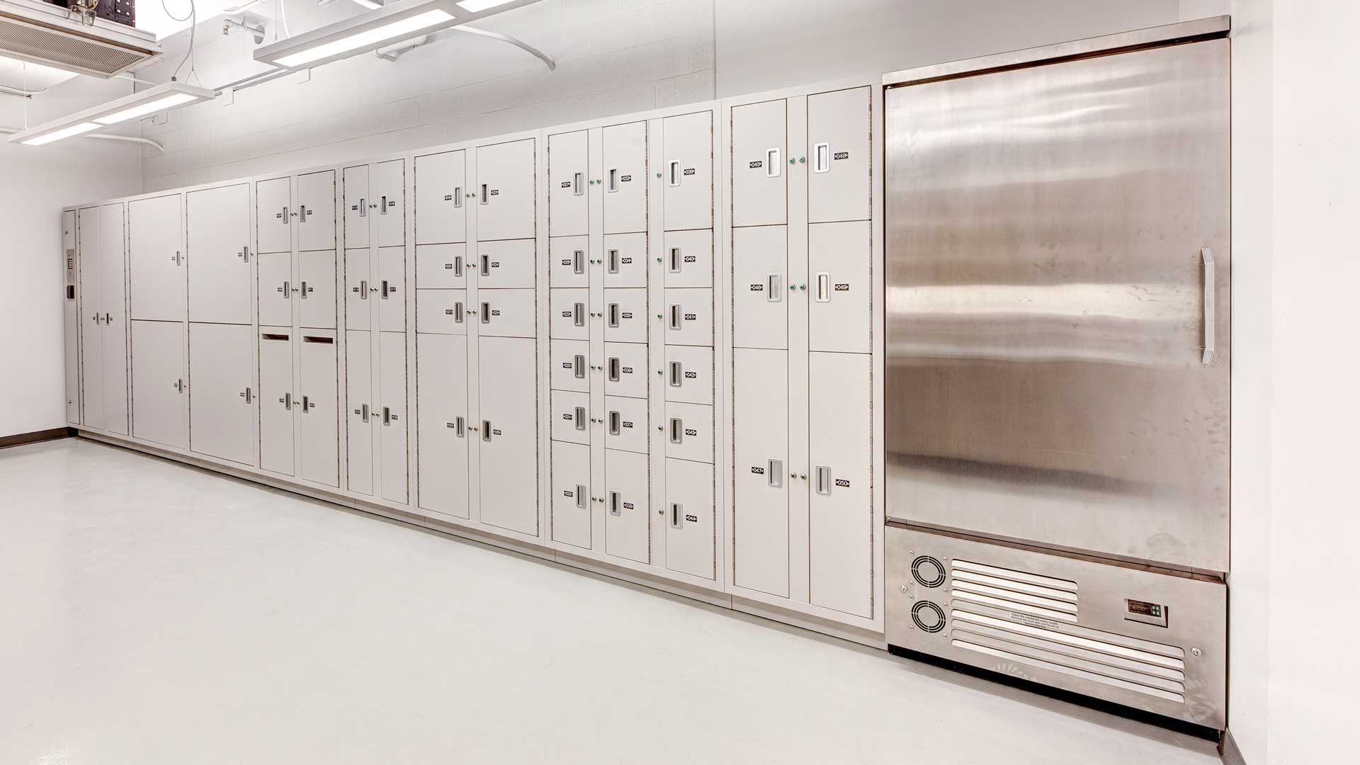 evidence lockers for police