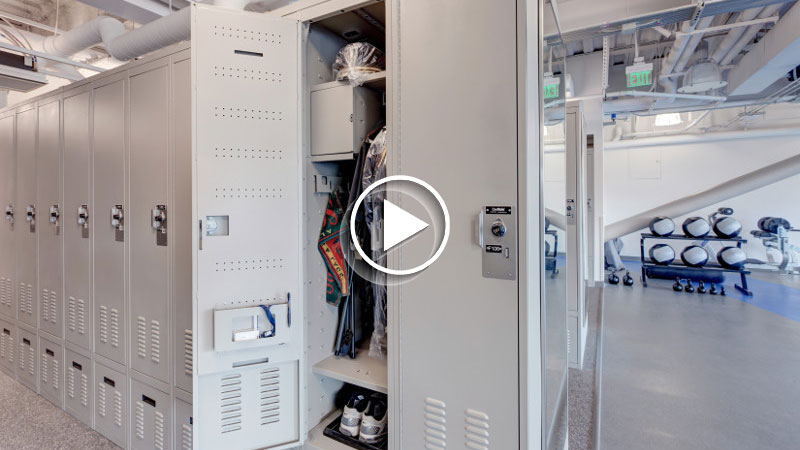 Police personal storage lockers