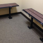 ADA prison bench for law enforcement