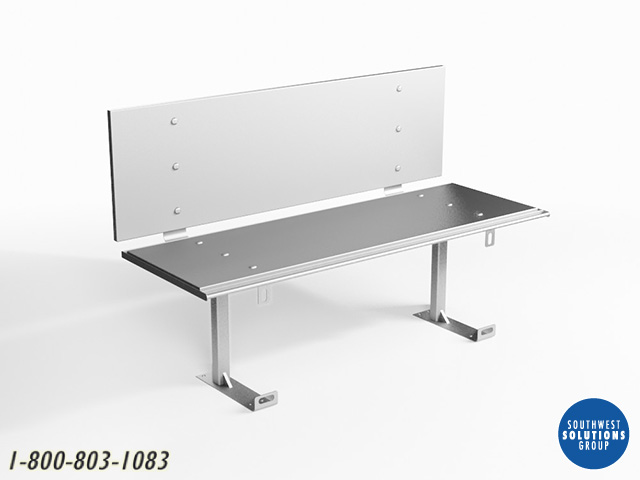 ADA temporary prison bench for detainees