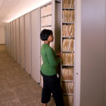 file shelving for police records