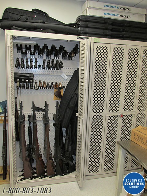 Weapon Storage for Law Enforcement
