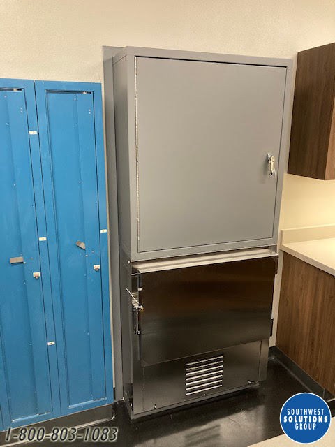 refrigerated pass thru evidence lockers