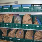 Automated vertical storage for police evidence