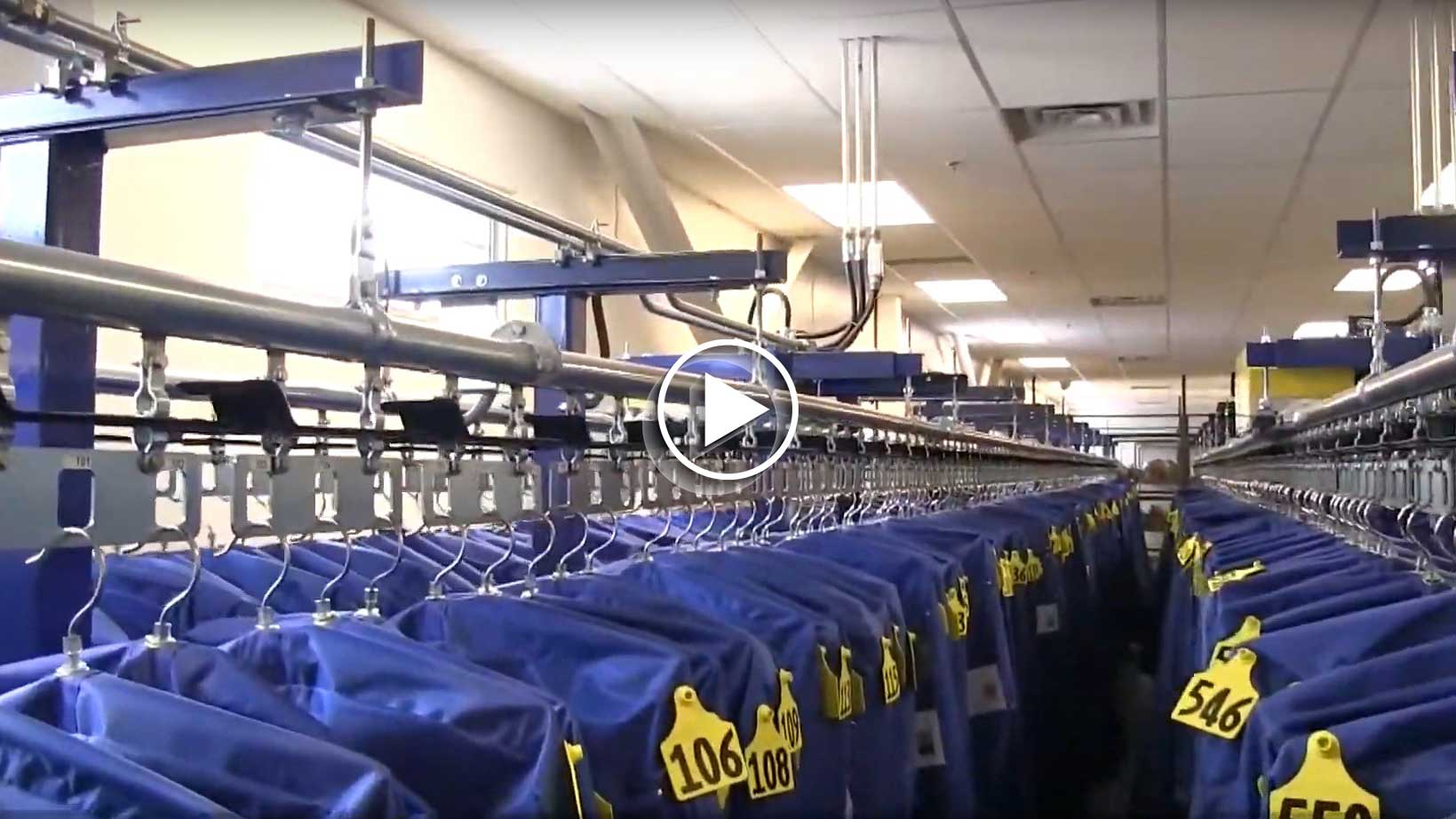 Prisoner conveyor garment storage