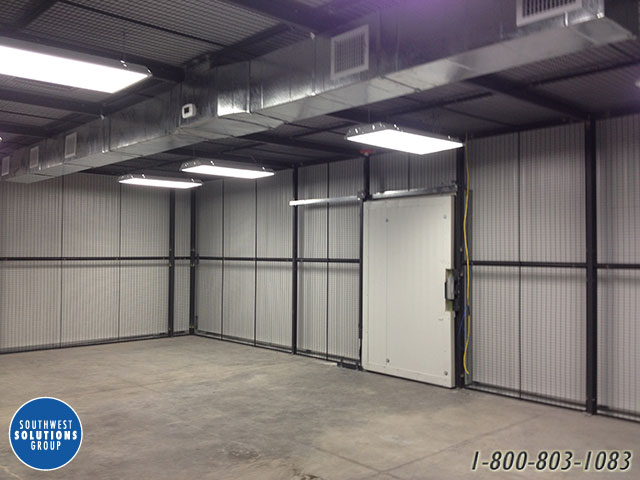 DEA storage cages for public safety