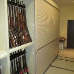 Forensic gun storage for police