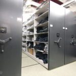 gear storage room shelving for police