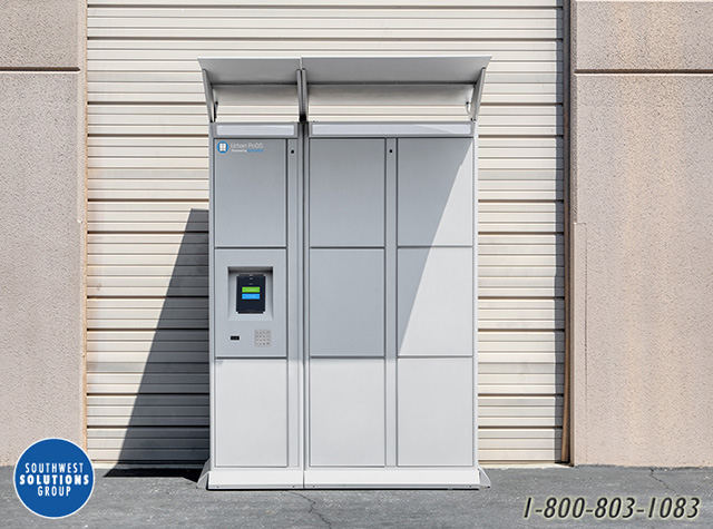 Inmate lockers personal property pick up for law enforcement