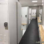 lockers with built in benches