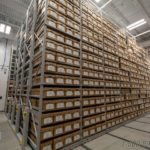 Pallet racks evidence storage high-density for police