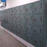 Pass thru evidence locker storage for law enforcement