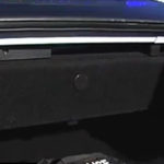 Police vehicle gun locker