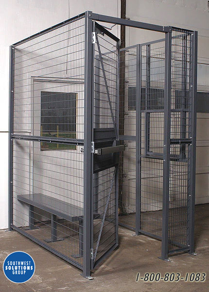 Temporary holding cells for inmates