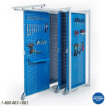 Tool peg board storage for correctional facilities
