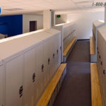 Ventilated lockers for law enforcement