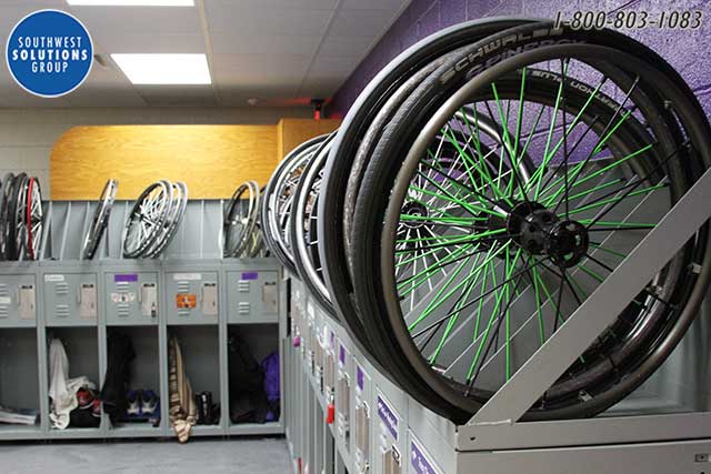 ada acessible wheelchair athletic lockers
