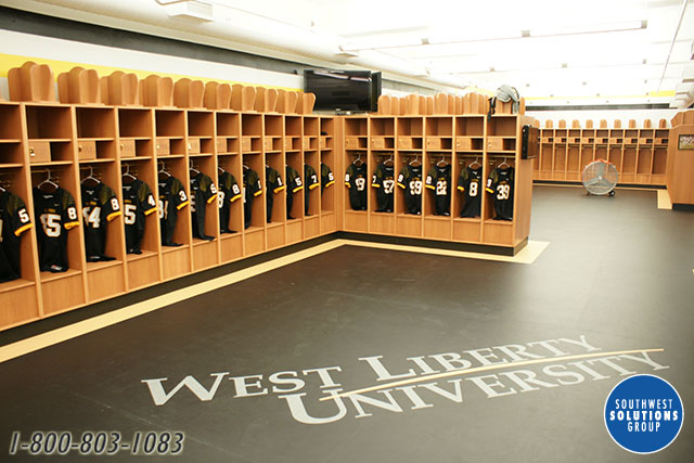 athletic team lockers