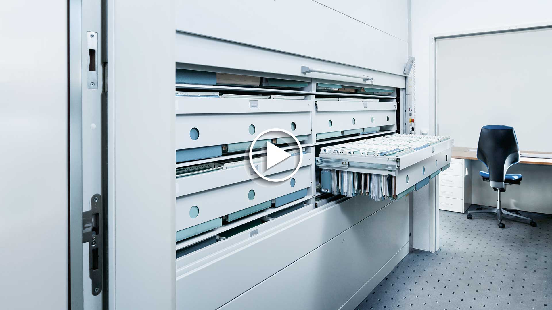 Automated File Drawer Cabinets