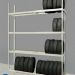 car tire storage shelves