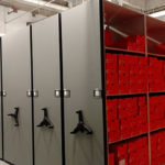 equipment room high density storage cabinets