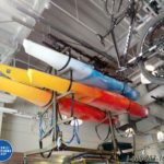 floor space optimiation kayak caone ceiling lifts