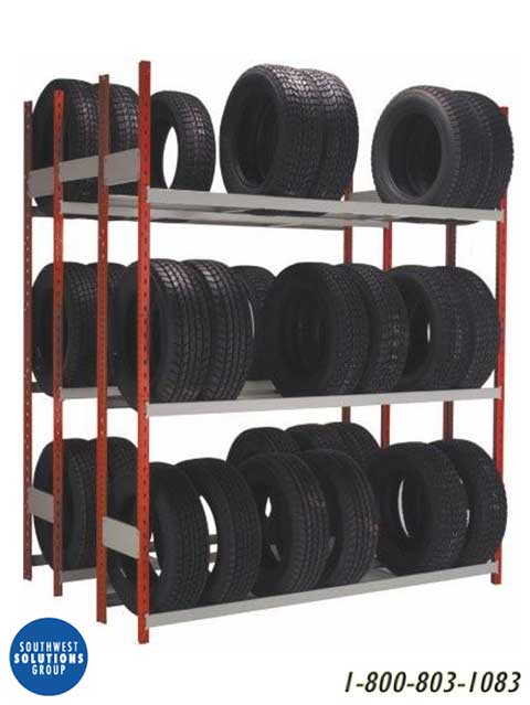 heavy duty truck tire racks