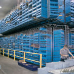 horizontal storage caousels optimize floor space