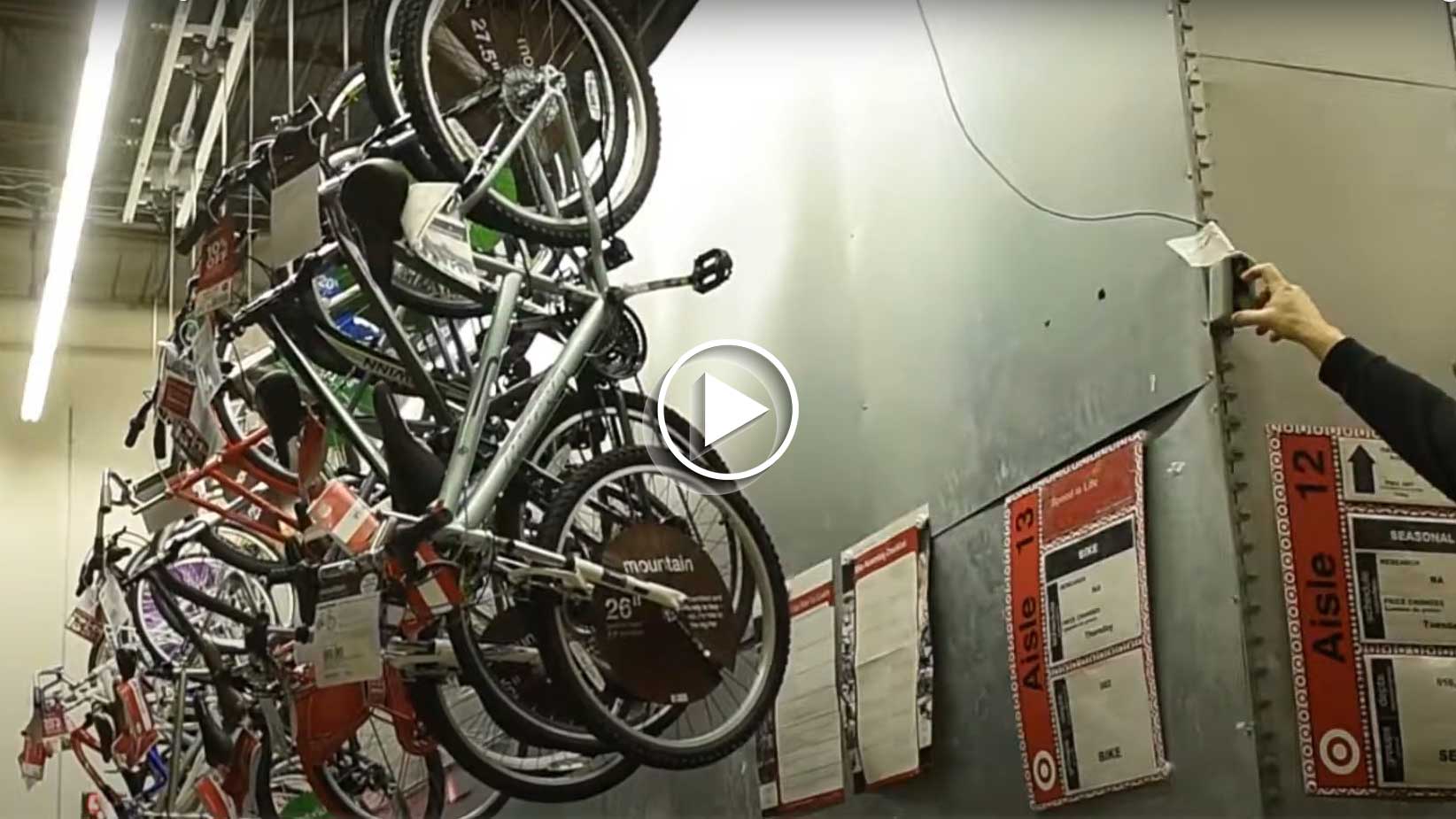 Overhead Bike Storage Lifts